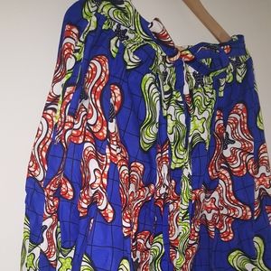 African Inspired Multicolor Floor Length S…